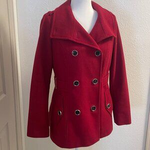 Michael Kors Wool Blend Pea Coat - Small
